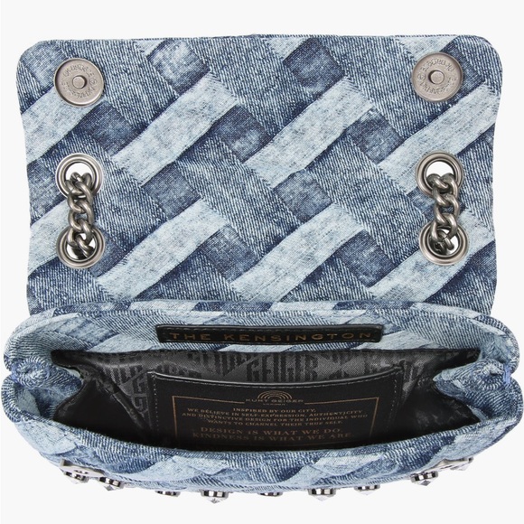 NWT Denim Crossbody Kurt Geiger - Picture 3 of 5